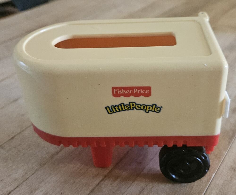 Vintage 2003 Fisher-Price Little People Fun Sounds Trailer, Replacement part